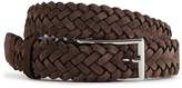 Thumbnail for your product : Reiss PIERCE SUEDE WOVEN BELT Dark Brown