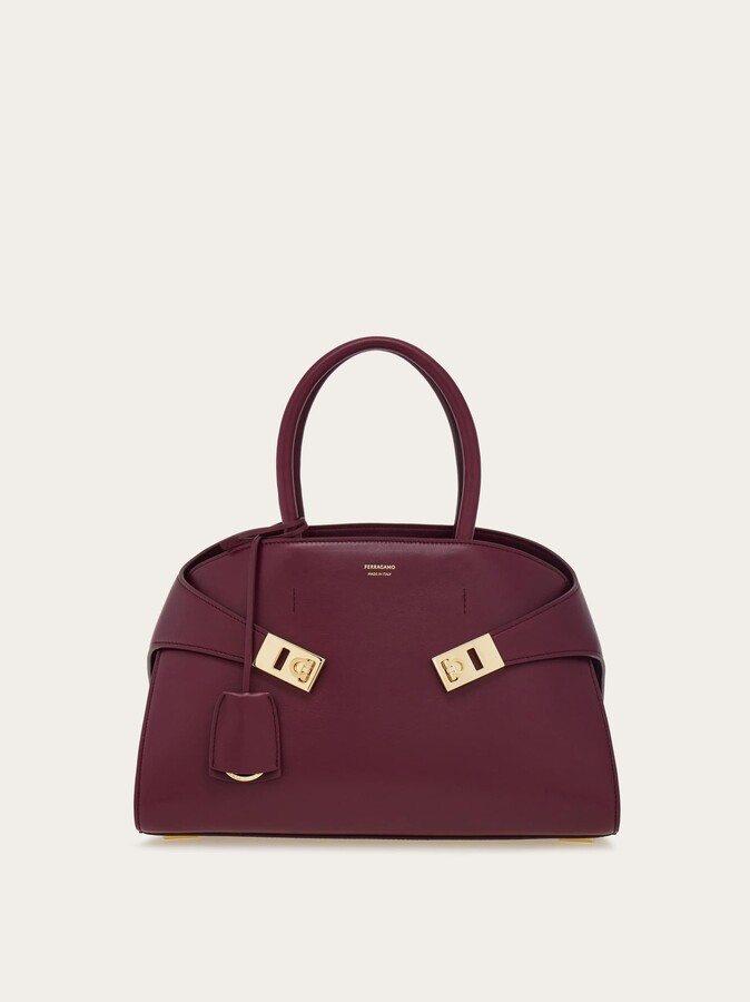 Ferragamo Women Hug handbag (M) Violet