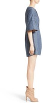 Thumbnail for your product : Burberry Women's Michelle Bell Sleeve Chambray Dress