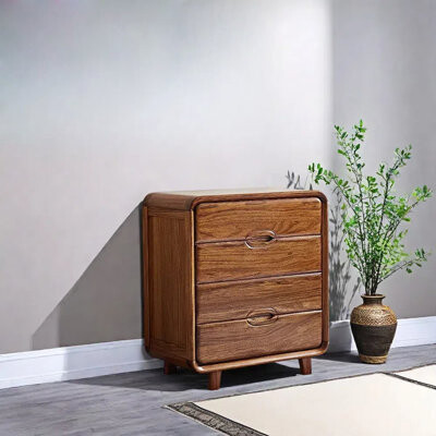 dinlin home Solid Wenge Wood Console Cabinet