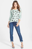 Thumbnail for your product : Halogen Embellished Cashmere Sweater (Regular & Petite)
