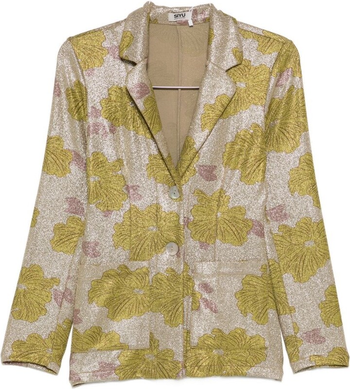 Siyu Rosella Single-Breasted Jacket