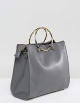 Thumbnail for your product : Glamorous Tote Bag With Circular Handle