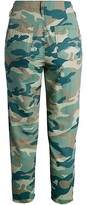 Thumbnail for your product : Mother Shaker Camo Cropped Pants