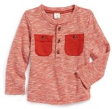 Thumbnail for your product : Nordstrom Tucker + Tate Contrast Pocket Henley T-Shirt (Baby Boys Exclusive)