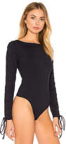 Thumbnail for your product : Susana Monaco Laced Sleeve Bodysuit