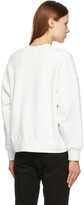 Thumbnail for your product : Palm Angels White Bear In Love Sweatshirt
