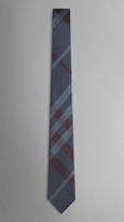 Thumbnail for your product : Burberry Check Wool Silk Tie