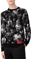 Thumbnail for your product : HUGO BOSS The Crowd Relax-Fit Graphic Sweater