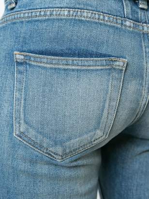 Saint Laurent distressed skinny fit jeans