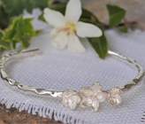 Thumbnail for your product : Alice Stewart Sterling Silver Blossom Bangle