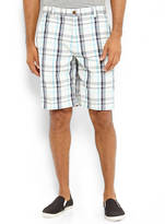 Thumbnail for your product : Izod Flat Front Plaid Shorts