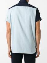 Thumbnail for your product : Neil Barrett contrast panel shirt
