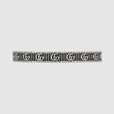 Thumbnail for your product : Gucci Bracelet with Double G in silver