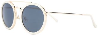 Linda Farrow X Dries Van Noten sunglasses - unisex - Acetate/Steel - One Size