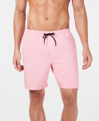 Club Room Men's Quick-Dry Performance Solid 7 Swim Trunks, Created for  Macy's - ShopStyle