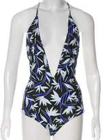 Thumbnail for your product : Mikoh Printed One-Piece Swimsuit w/ Tags