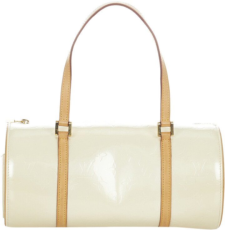 louis vuitton cream handbolsa