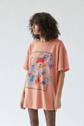 Chaos Koi Fish T-Shirt Dress - ShopStyle