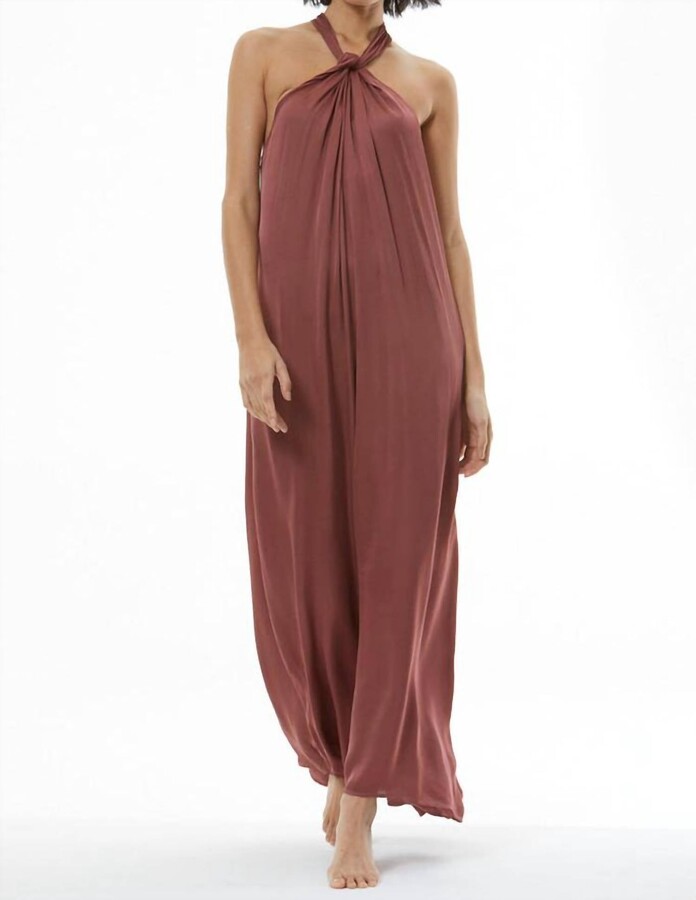 Young Fabulous & Broke Gaia Dress In Whisky