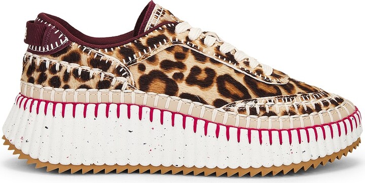 Chloe Nama Sneaker in Brown