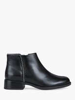 Thumbnail for your product : Geox Women's Resia Leather Embellished Ankle Boots, Black