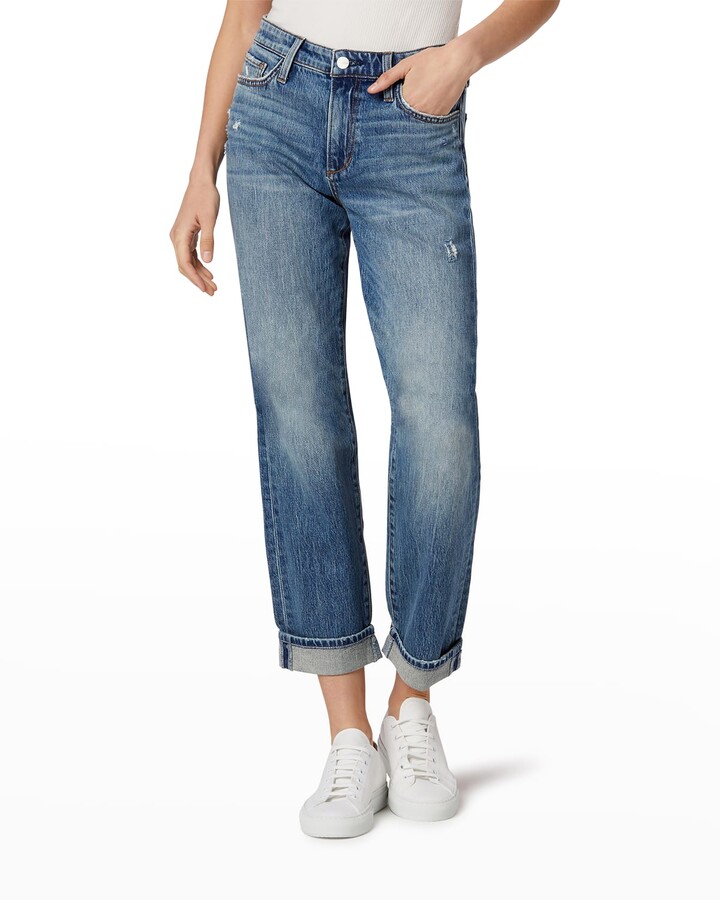 Joe's Jeans The Niki Boyfriend Jeans w/ Cuffs ShopStyle
