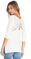 Thumbnail for your product : Free People Lace Up Swit Tee