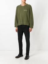 Thumbnail for your product : R 13 pocket detail sweatshirt