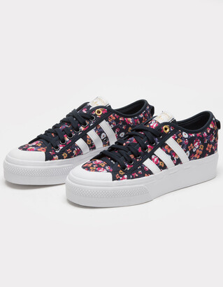 adidas nizza platform floral