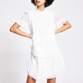 river island white dress sale