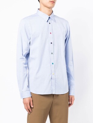 Paul Smith Multicolour-Button Long-Sleeve Shirt