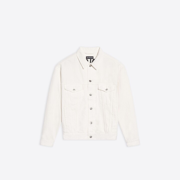 Balenciaga Embroidered Logo Jacket - ShopStyle Outerwear