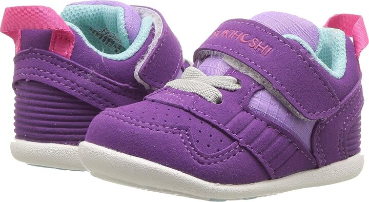Tsukihoshi Racer (Infant/Toddler) Girls Shoes Purple/Lavender : 3 Infant M, Leather