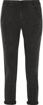 Thumbnail for your product : James Perse Brushed-twill tapered pants