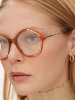 Thumbnail for your product : Chloé Sunglasses Kheene Oversized Acetate Glasses