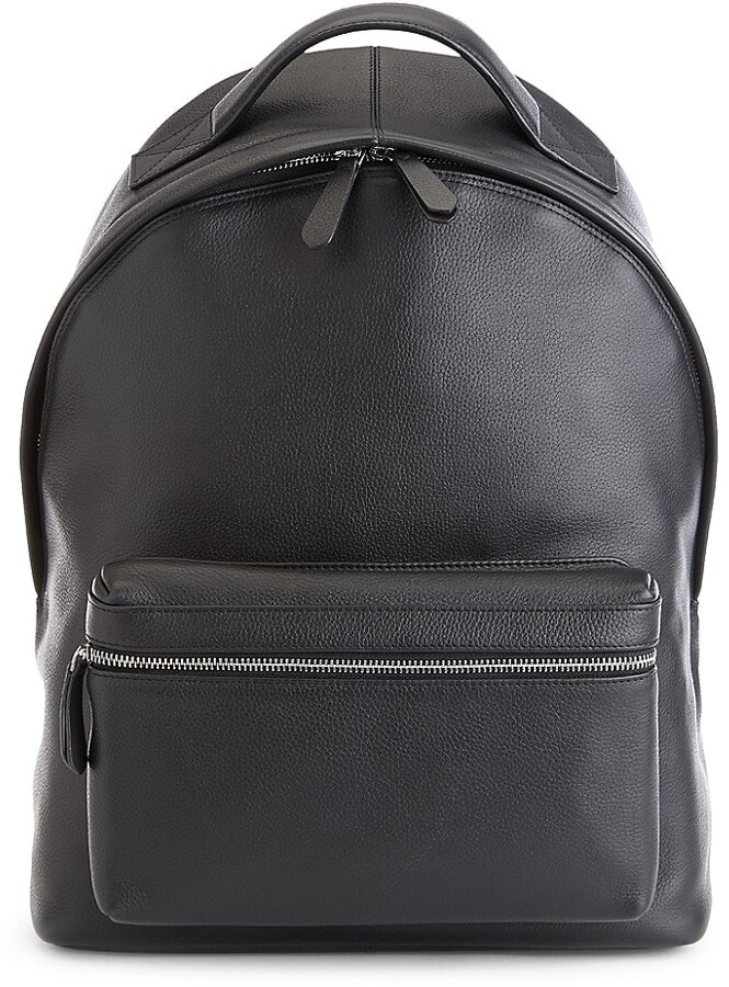 ROYCE New York Pebbled Leather Laptop Backpack - ShopStyle