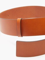 Thumbnail for your product : Etro Crown Me Faux-turquoise Studded Leather Belt - Tan Multi