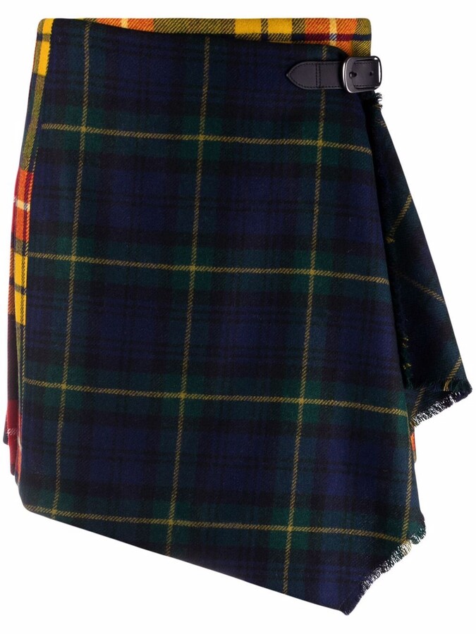 Polo Ralph Lauren Pleated Kilt-Style Mini Skirt - ShopStyle