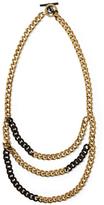 Thumbnail for your product : Michael Kors Two-Tone Multi-Row Chain Necklace