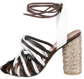 Thumbnail for your product : Thakoon Leather Lace-Up Sandals