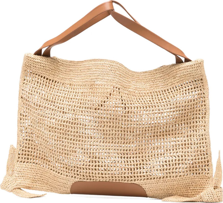Hereu Cador woven tie tote bag