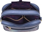 Thumbnail for your product : Anuschka Twin Top Crossbody 704 (Mystical Reef) Handbags