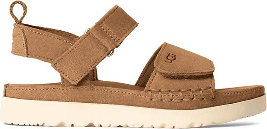 Girls' UGG Goldenstar Sandals Big 5 Chestnut