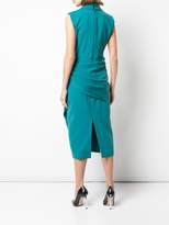 Thumbnail for your product : Christian Siriano waterfall waist dress