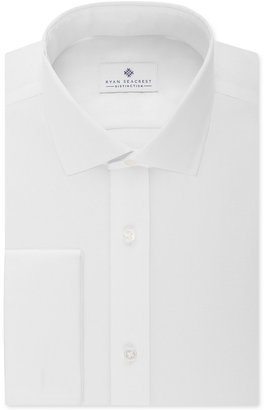 Ryan Seacrest Distinction Slim-Fit Non-Iron Ultimate White French Cuff Dress Shirt, Created for Macy's