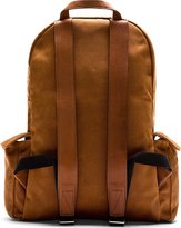 Thumbnail for your product : Marc by Marc Jacobs Brown Leather & Twill 2pock & Biggie Backpack