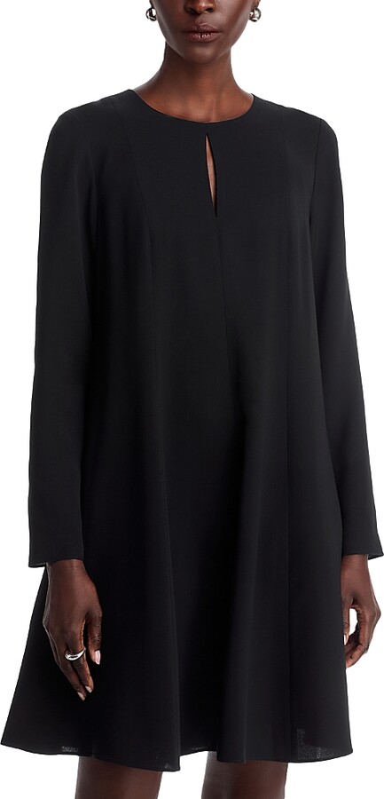 Lafayette 148 New York A Line Godet Dress