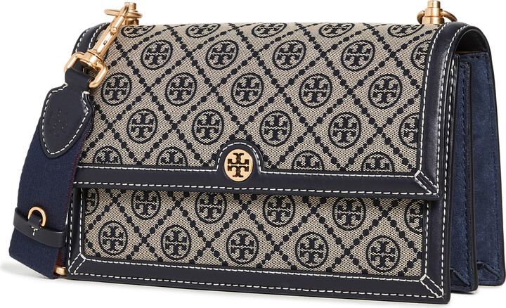 Tory Burch T Monogram Jacquard Shoulder Bag