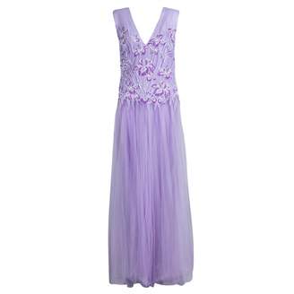 Tadashi Shoji Purple Polyester Dresses